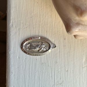 Sterling Silver St. Christopher Pendant
